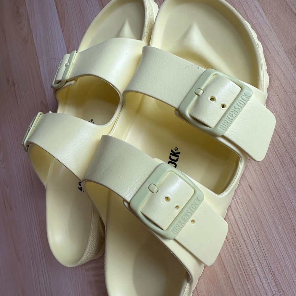 Birkenstock Eva Arizona Yellow Sandals
